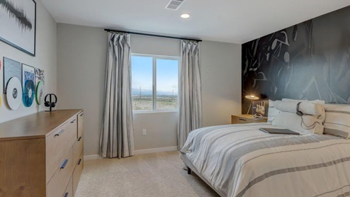Fully furnished bedroom