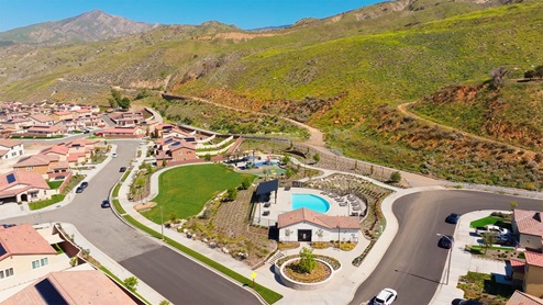 Community pool and tot lot