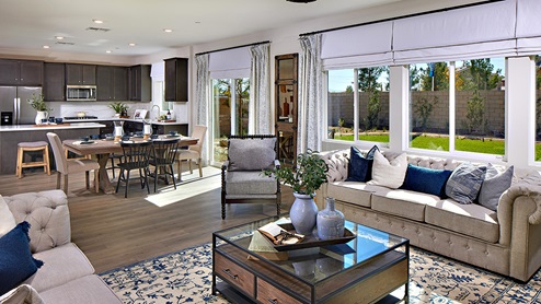 Spacious modern open-concept great room