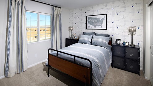Fully furnished bedroom