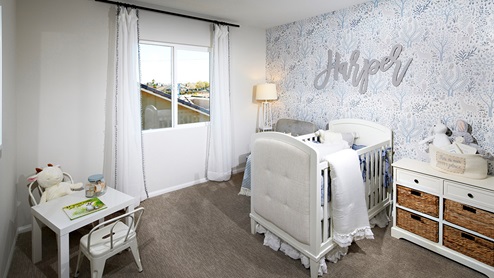 Spacious nursery