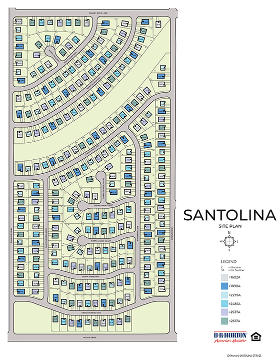 Static Lot Map