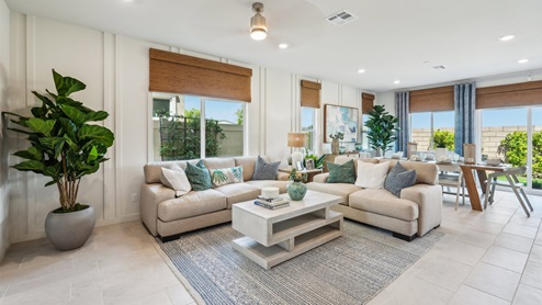 Open-concept great room
