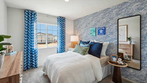 Fully furnished bedroom