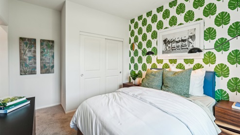 Fully furnished bedroom