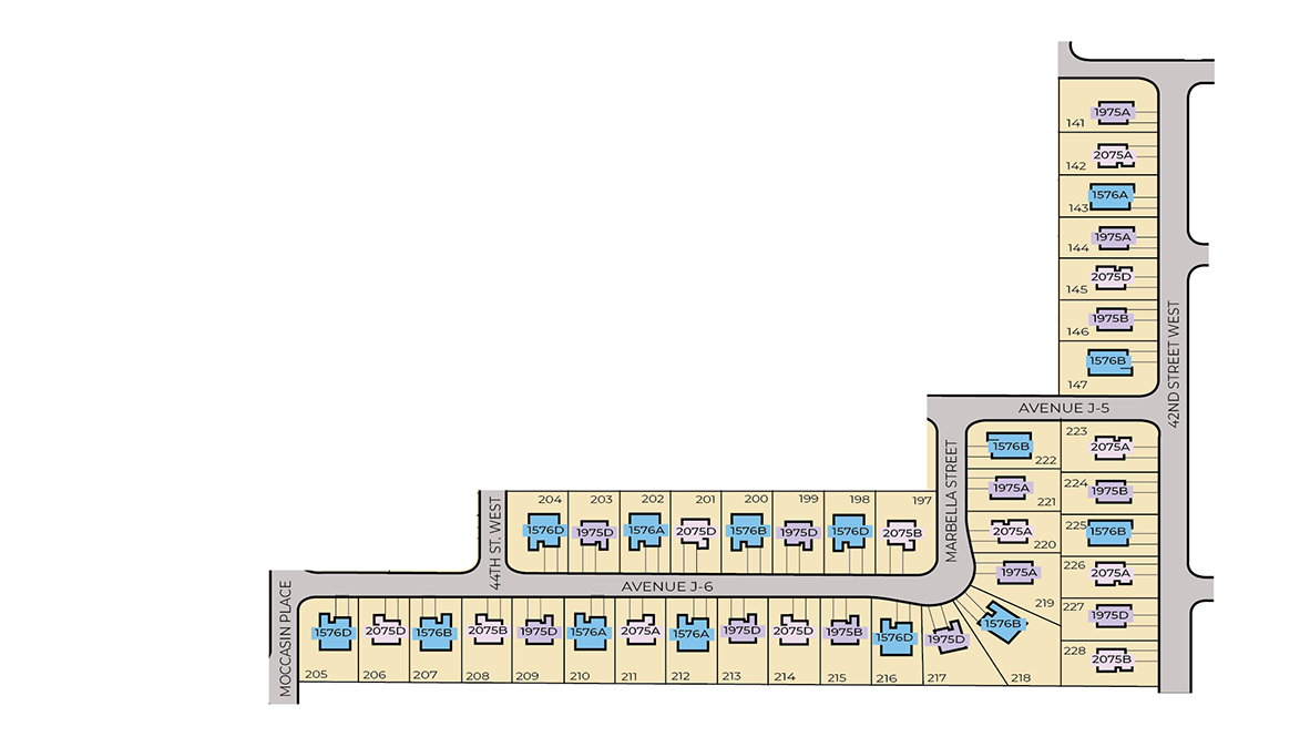 Static Lot Map