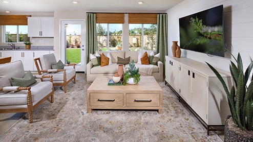 Modern open-concept great room