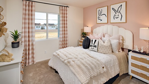 Fully furnished bedroom