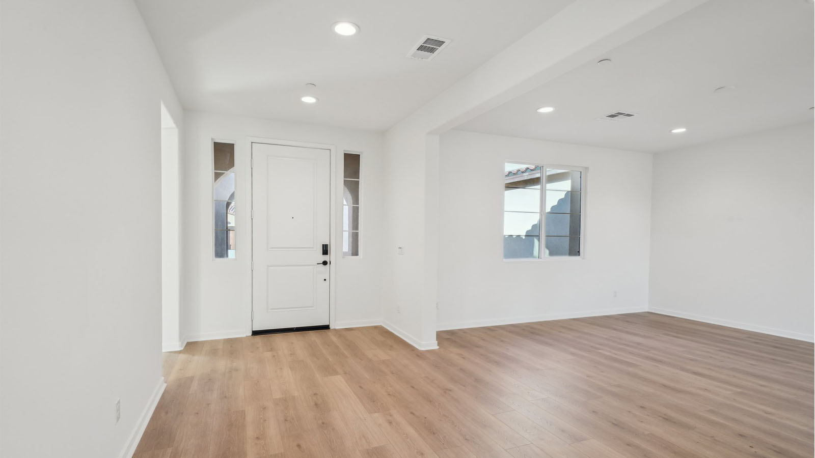 Entry way and great room
