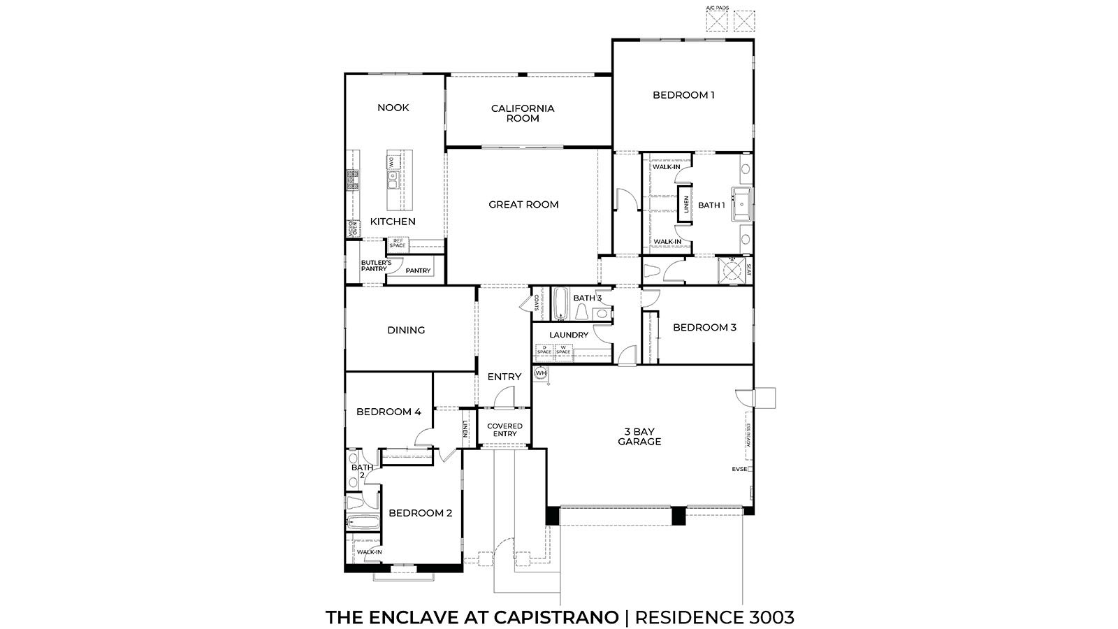 3,003 sq. ft. floorplan