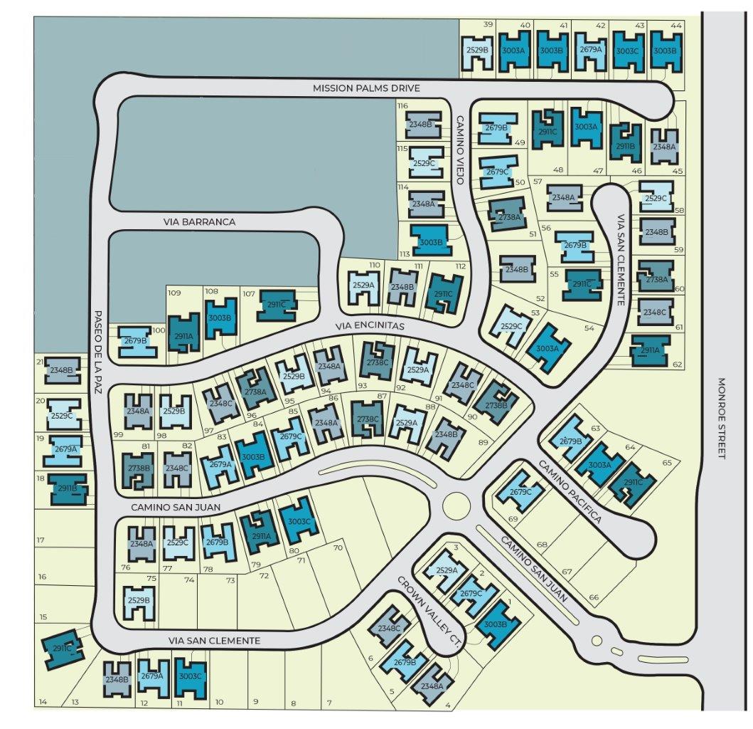 Static Lot Map