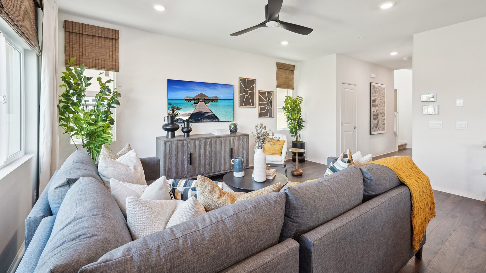 Open-concept great room