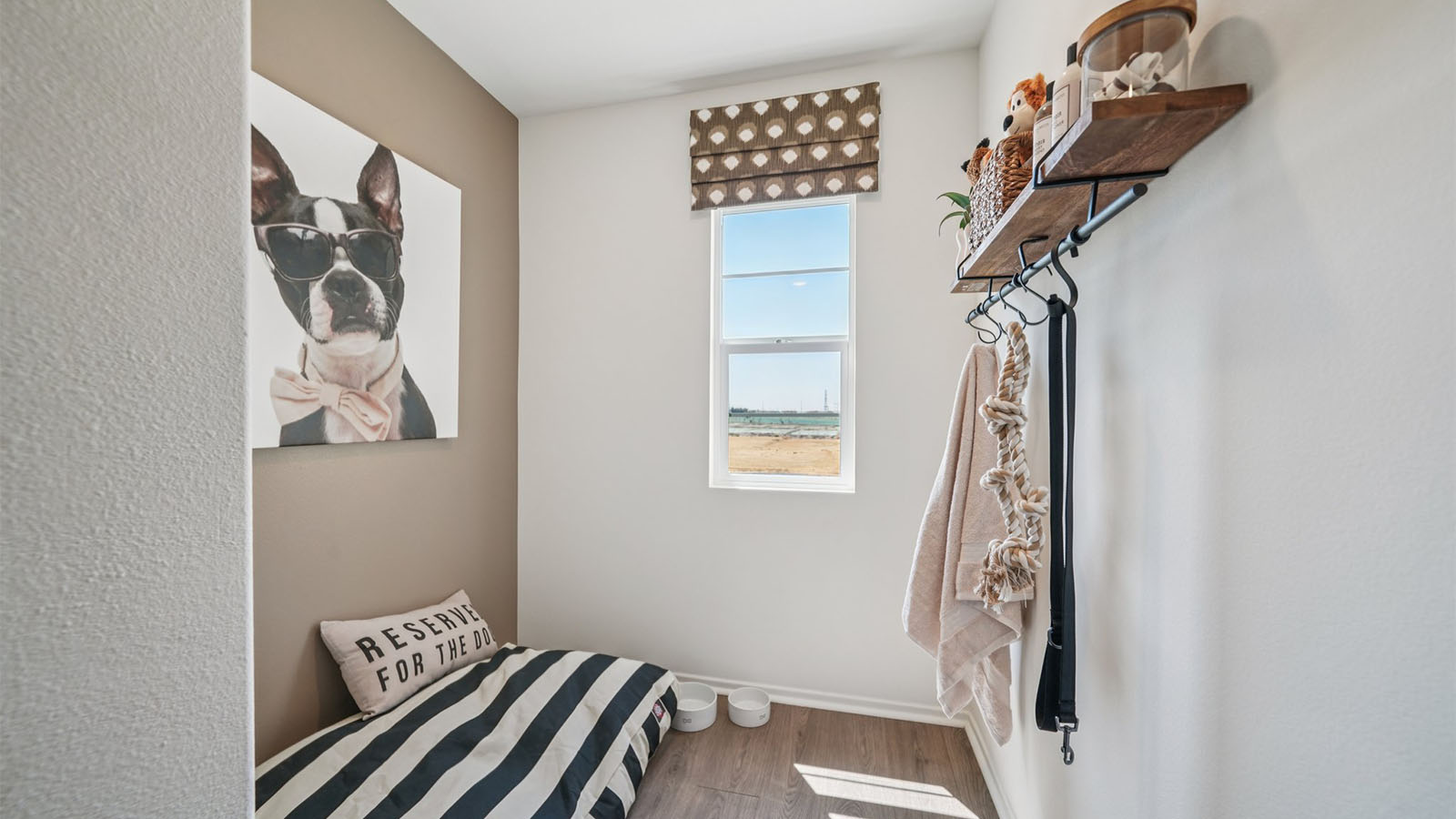 Specious area for storage