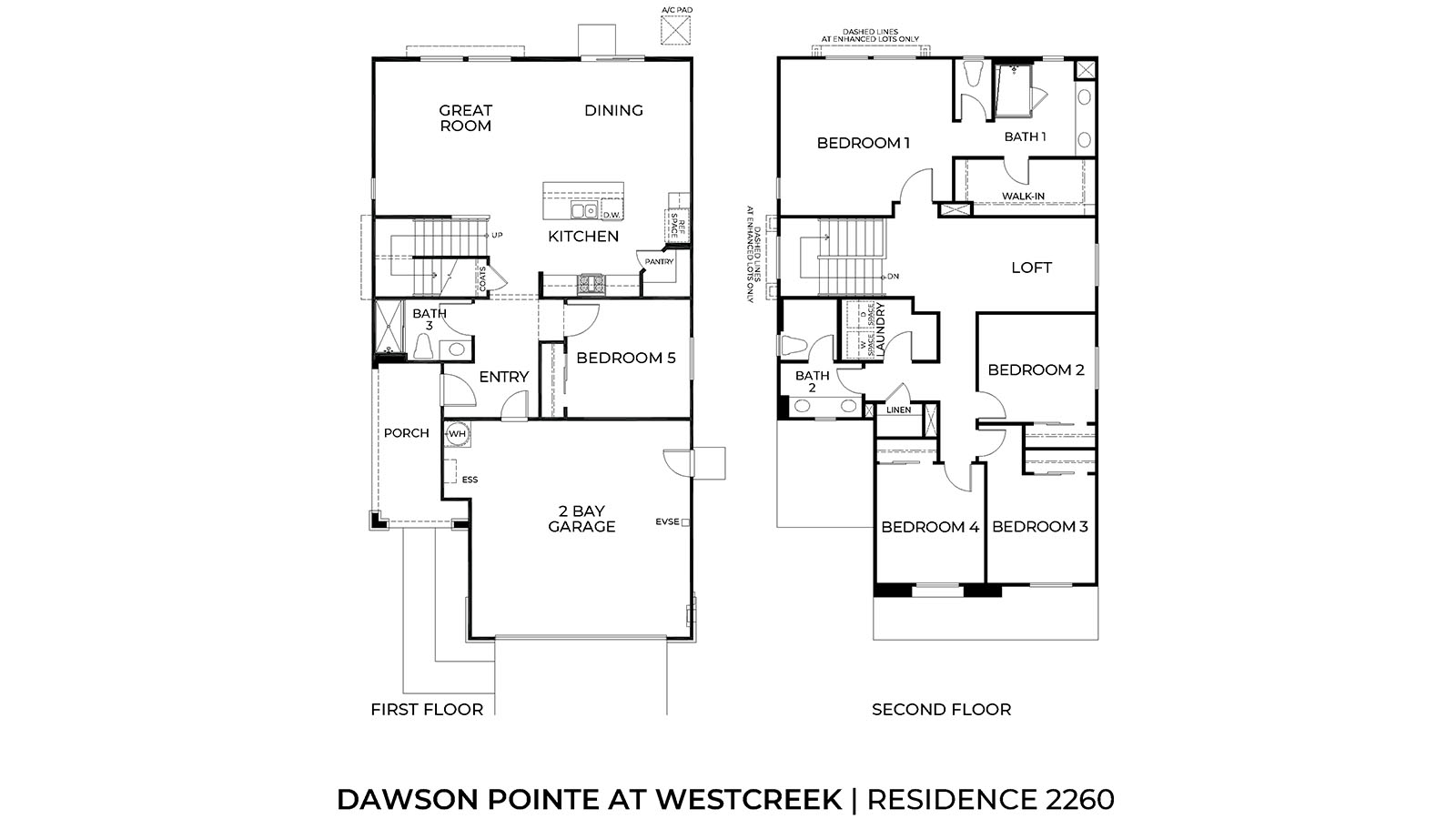 2,260 sq. ft. floorplan