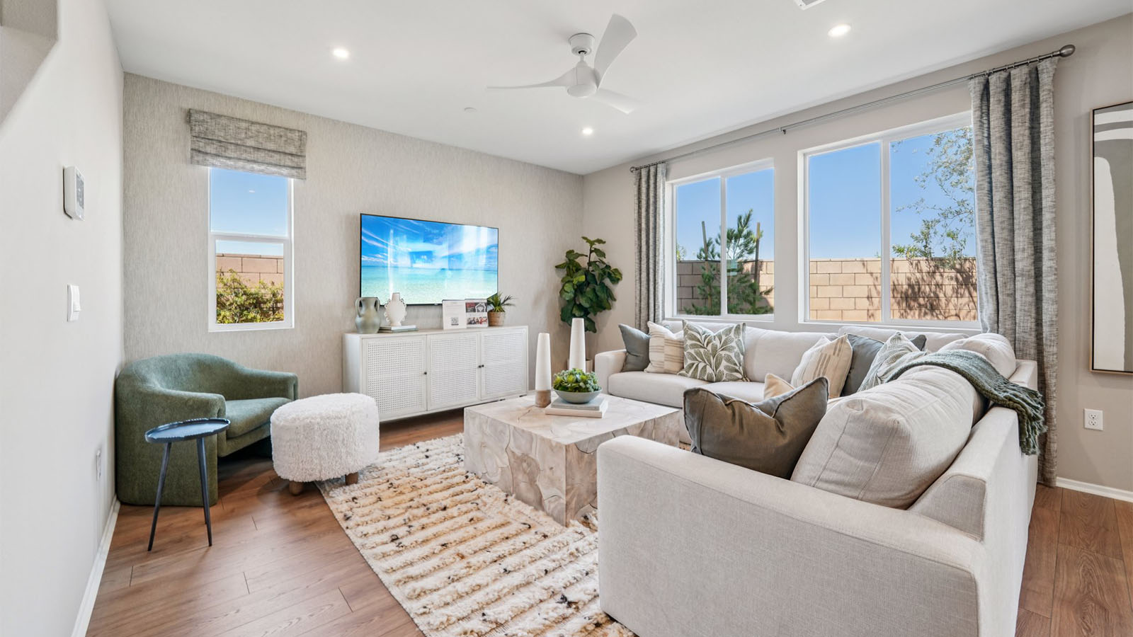 Open-concept great room