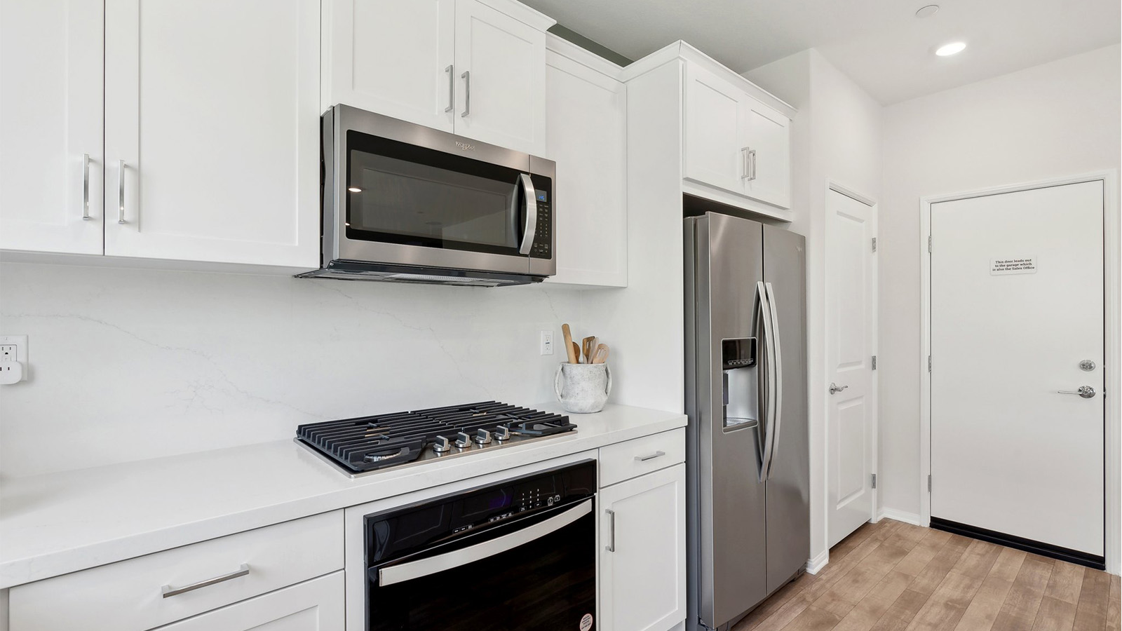 White kitchen cabinets