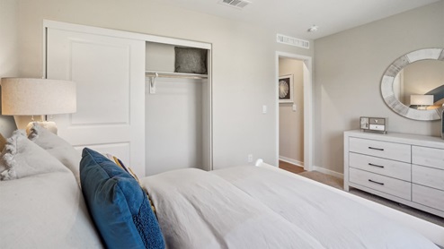 Bedroom with full bed