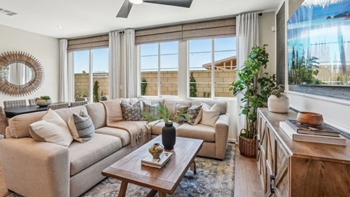 Spacious open-concept great room