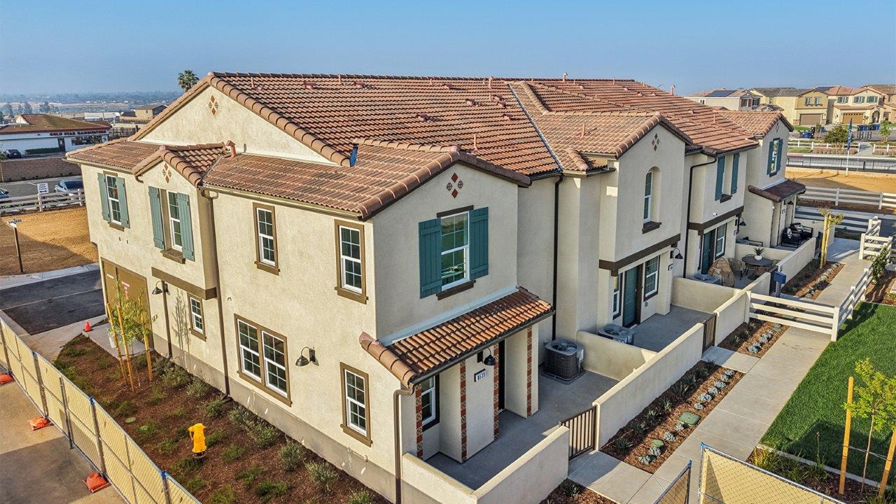 Exterior of 2-story home