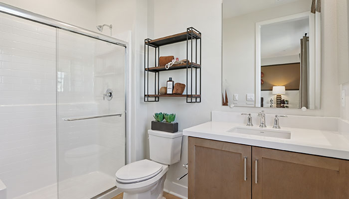 Secondary bathroom