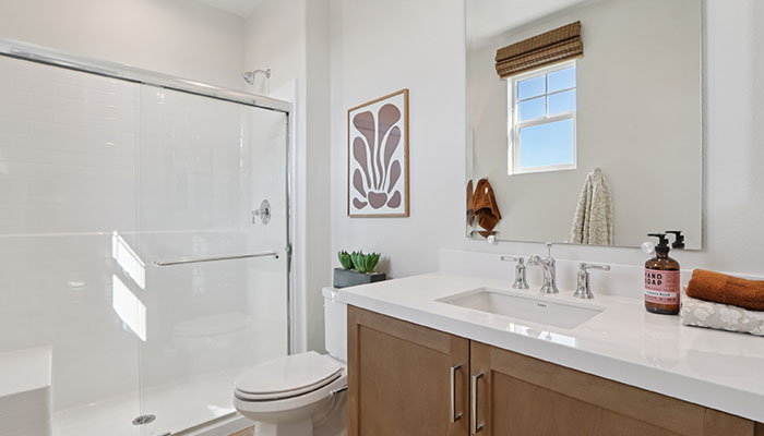 Secondary bathroom