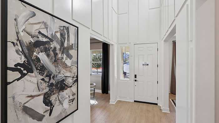 Interior entry-way