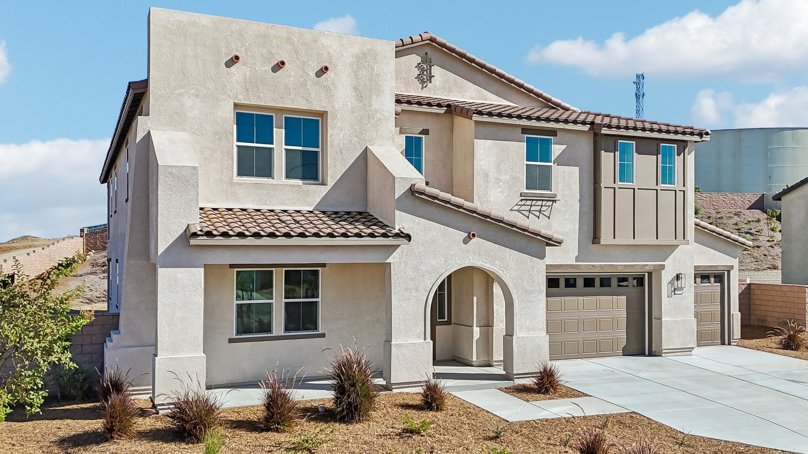 Spanish exterior home