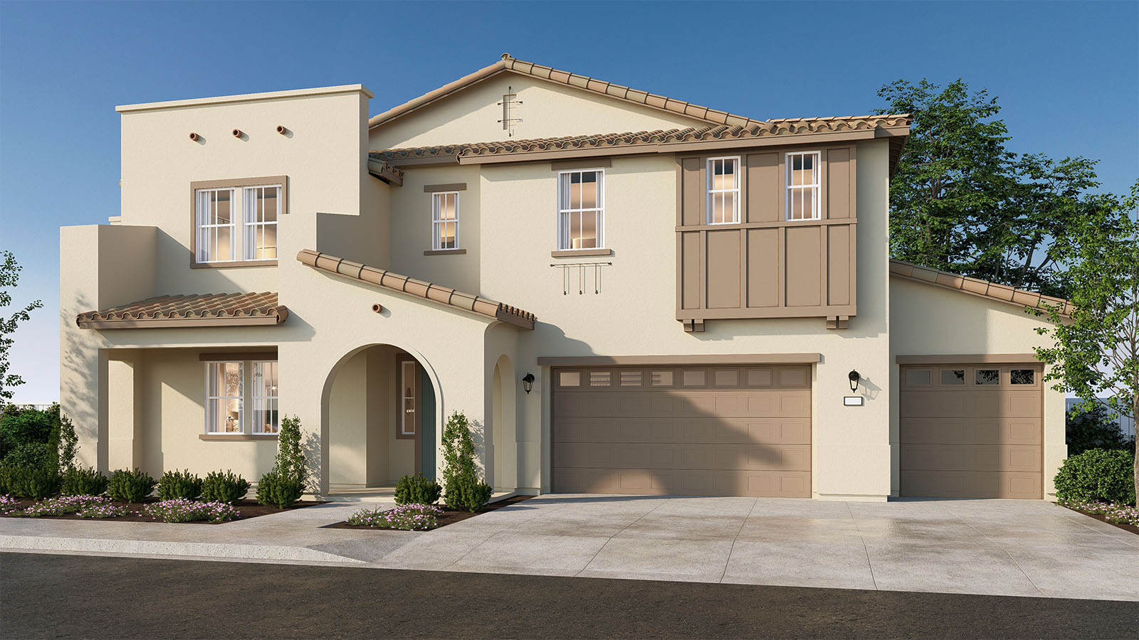 Residence 5059 rendering with elevation A