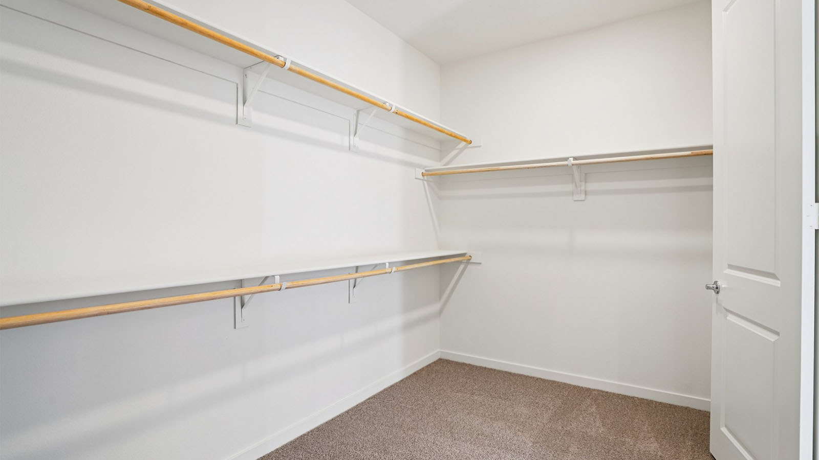 Primary walk-in closet