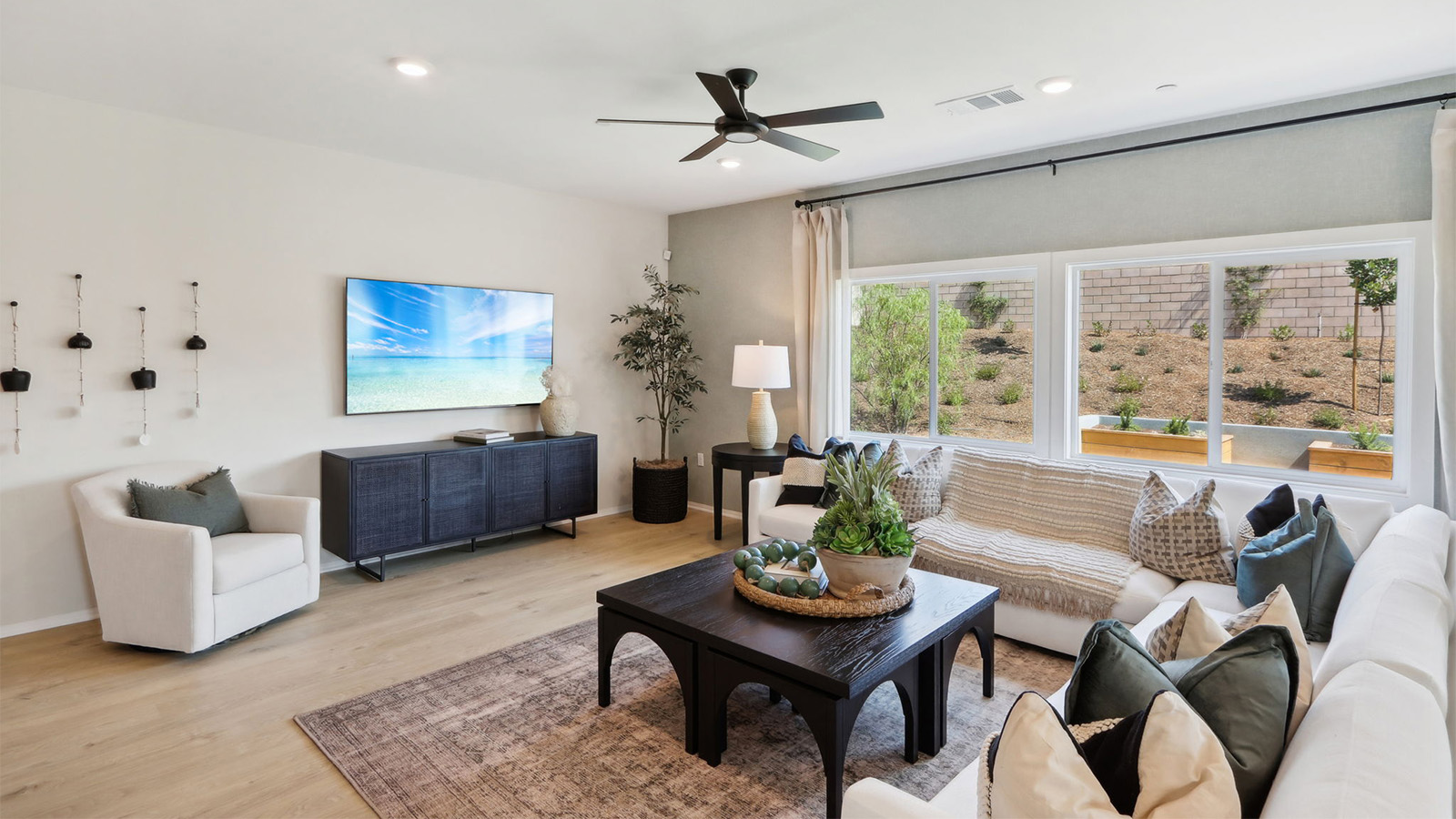 Open-concept great room