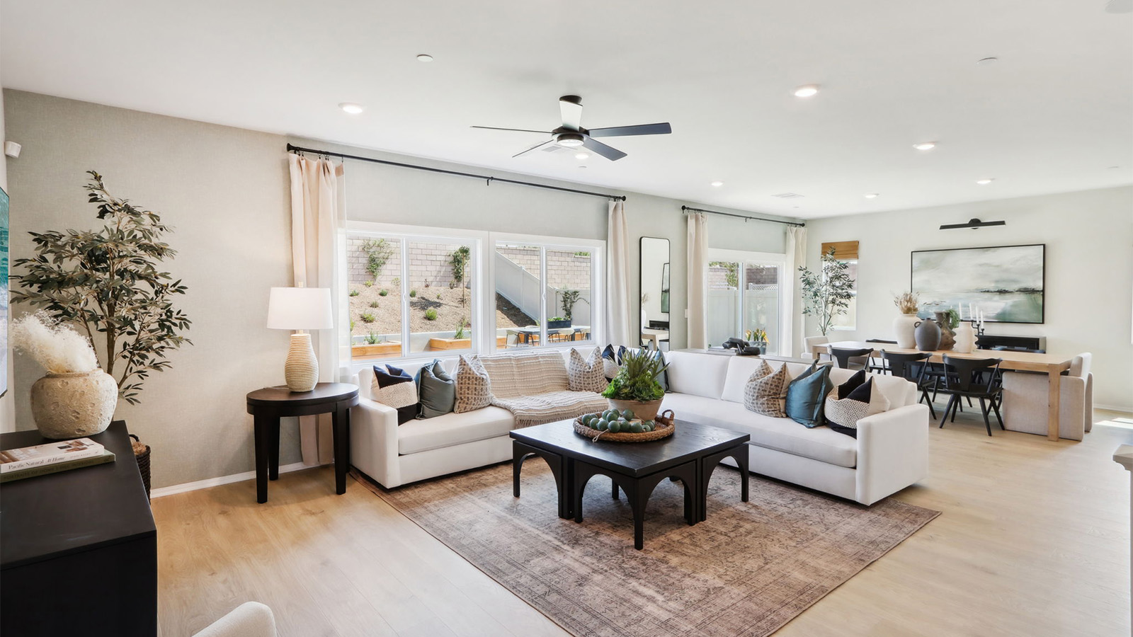 Open-concept great room