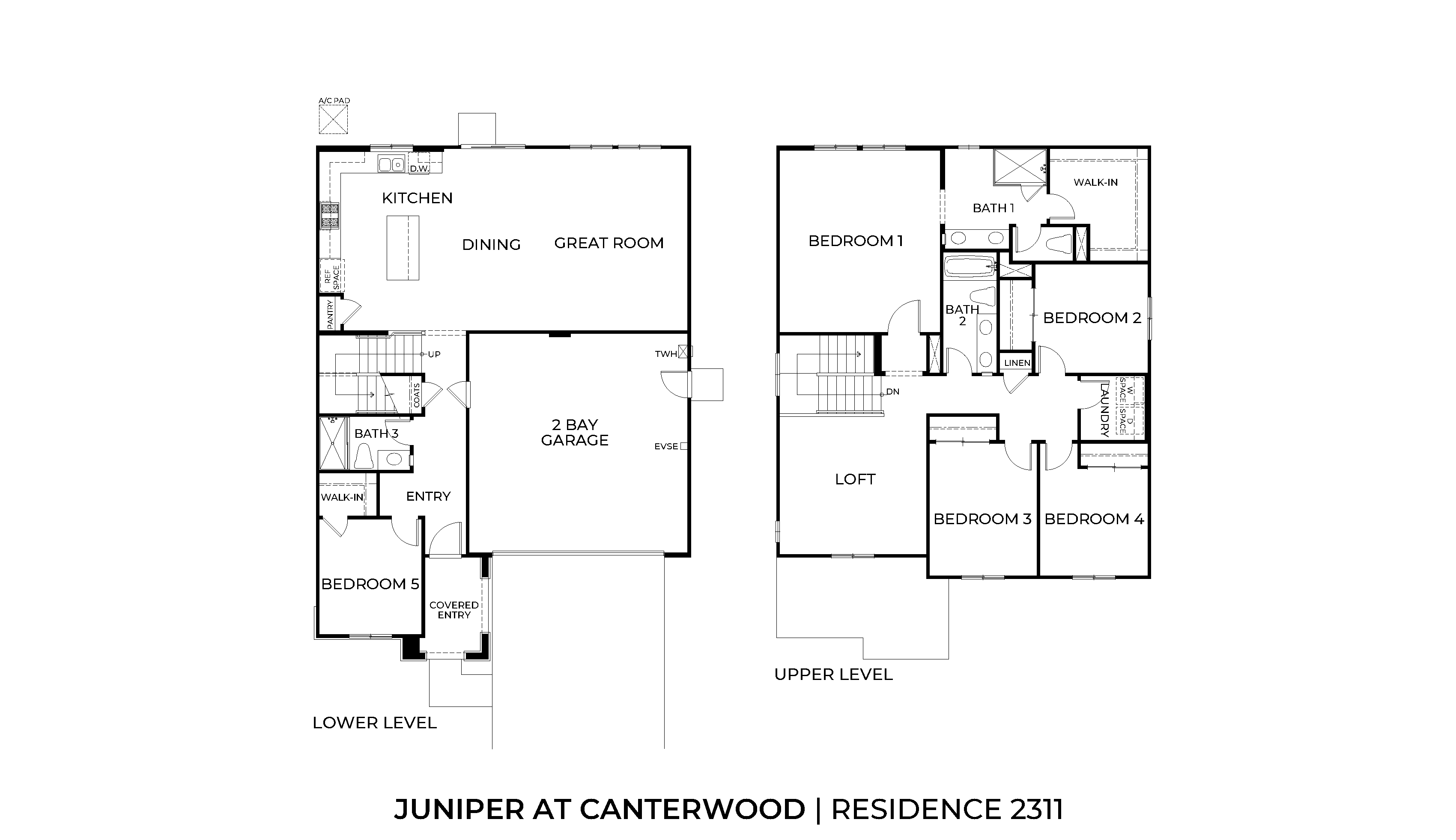 Juniper at Canterwood Residence 2311 Floorplan