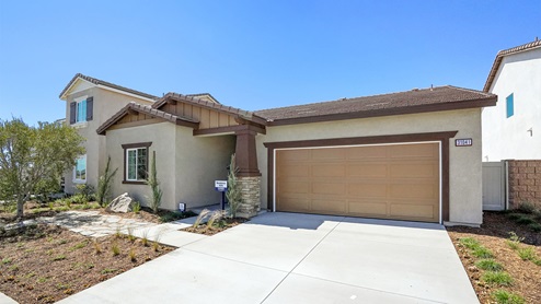 Exterior of a single-story home