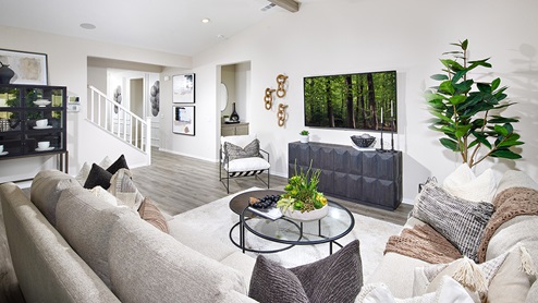 Modern concept great room sitting area