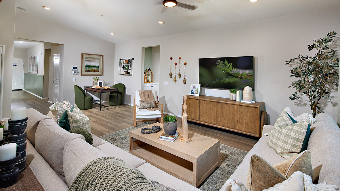 Great room living space