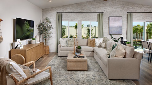 Modern concept great room sitting area