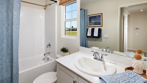 Multigen private suite living bathroom