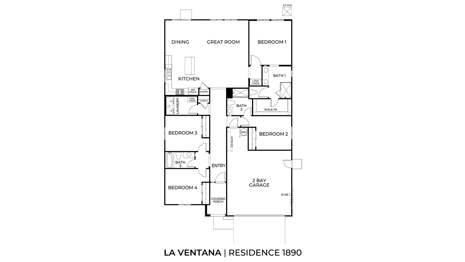 La Ventana Residence 1890 floorplan