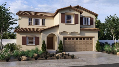Residence 2537 with exterior elevation A