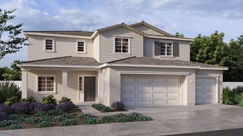Residence 3015 with exterior elevation B
