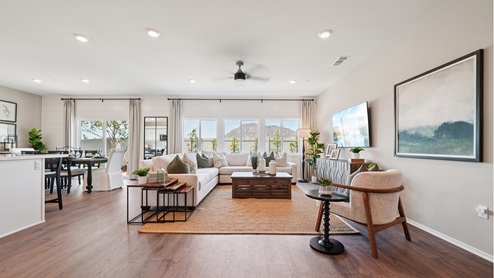 Spacious living space
