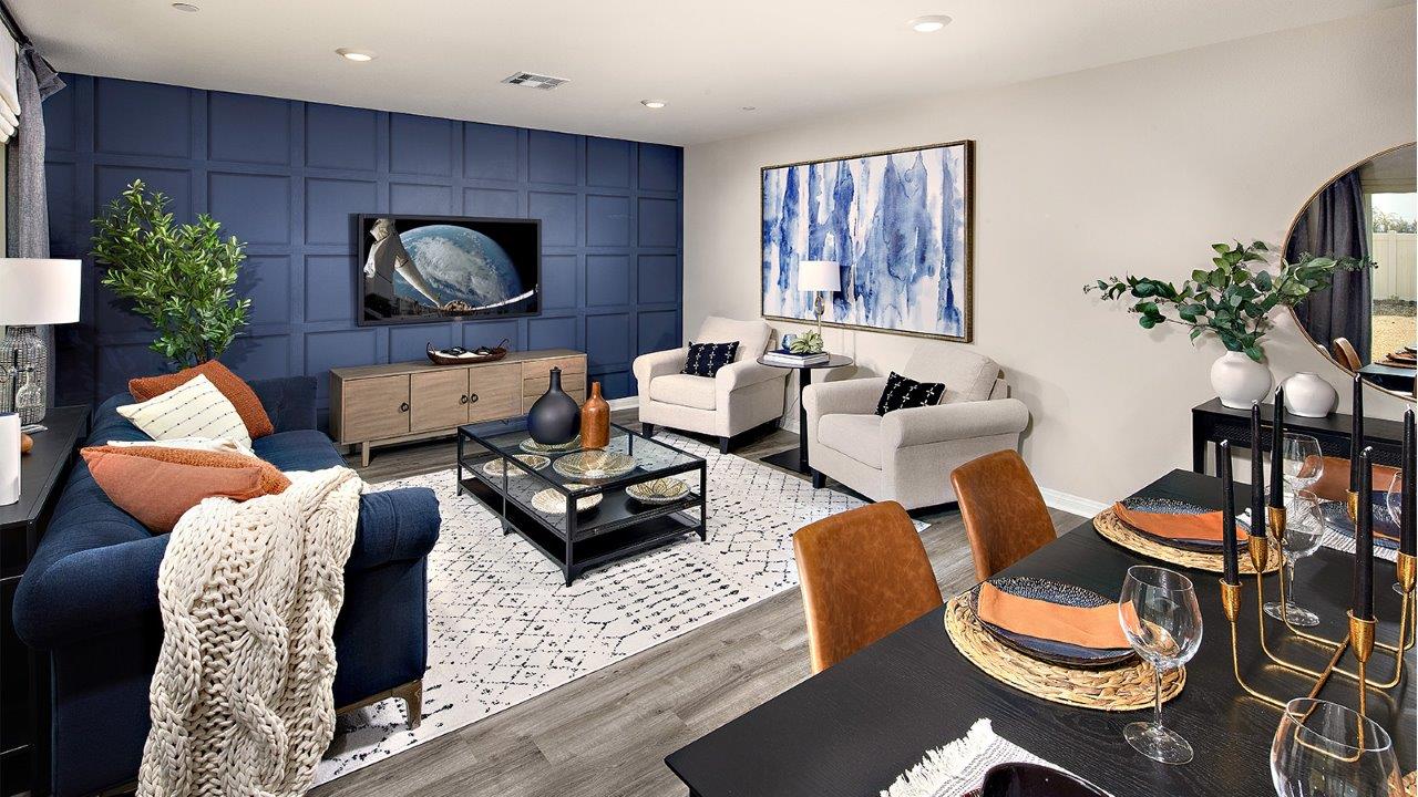 Open-concept great room