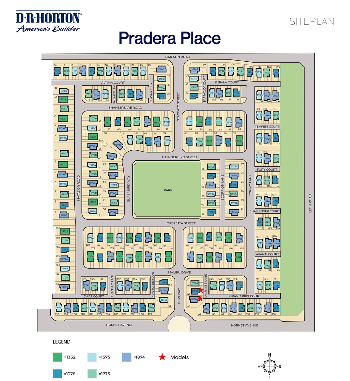 Static Lot Map