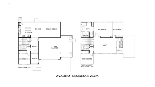 Avalino 2239X Floorplan