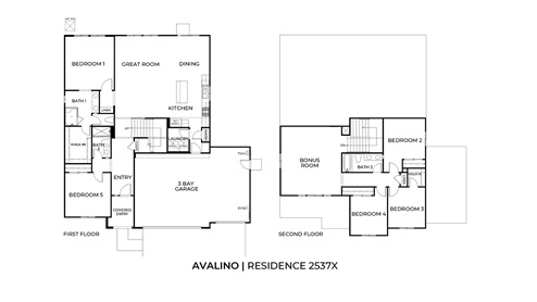 Avalino 2537X Floorplan