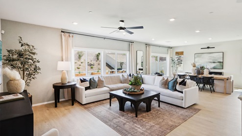 Great room living space