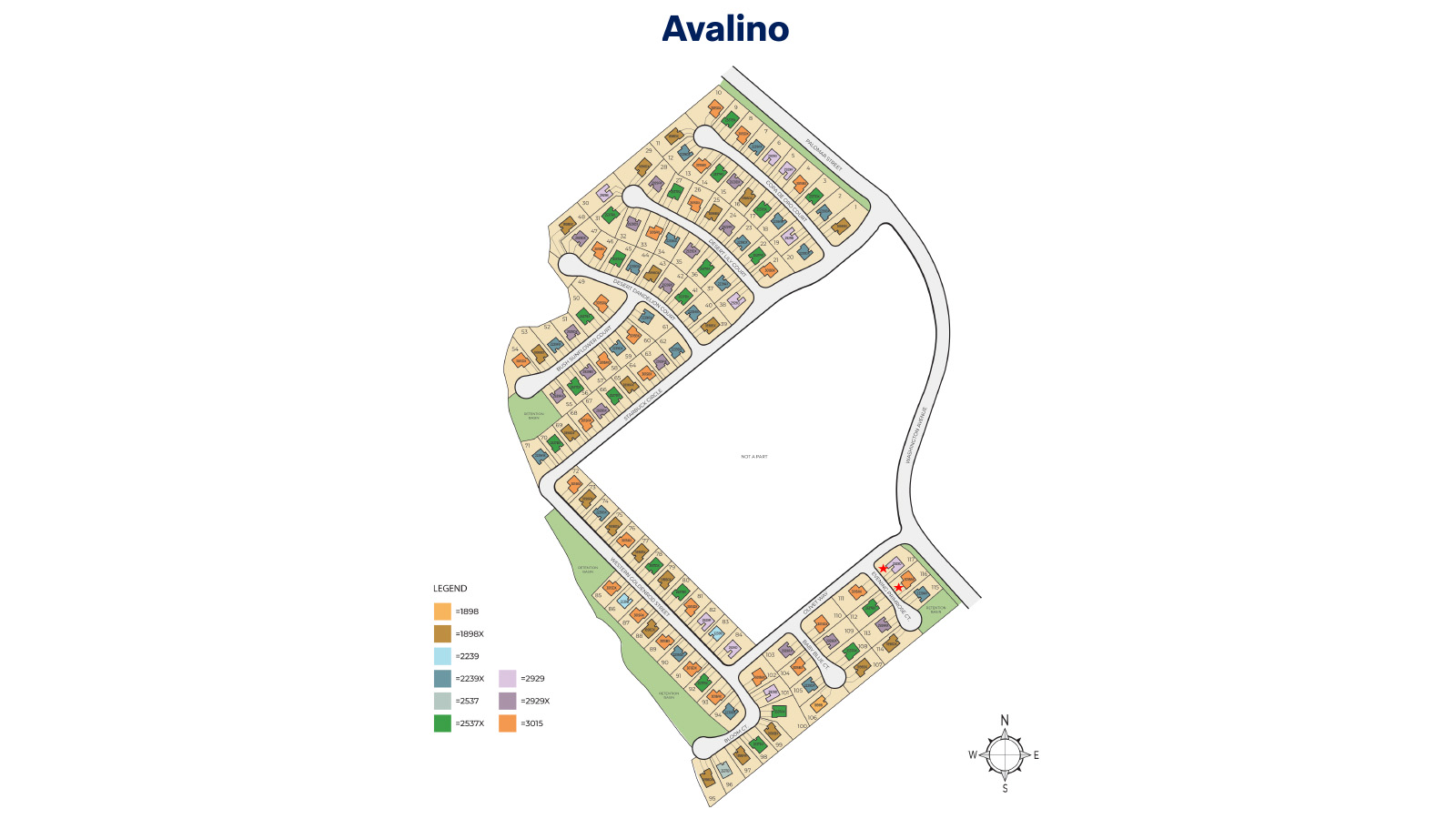 Static Lot Map