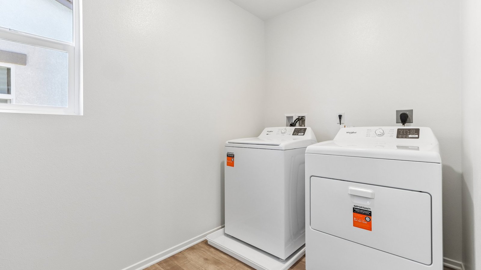 washer and dryer