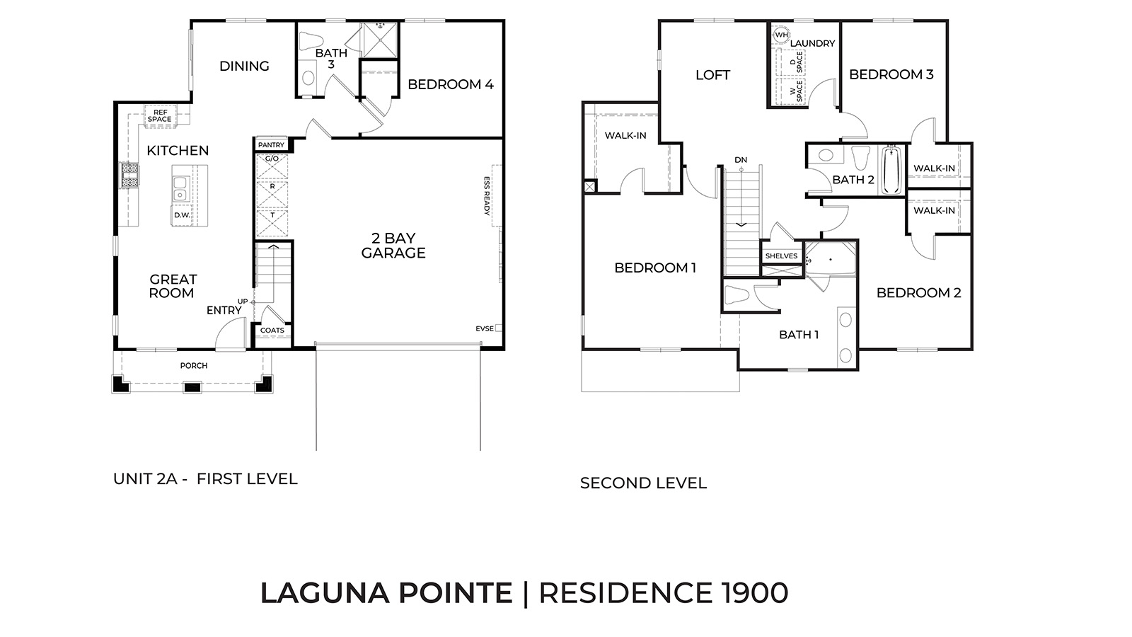 Laguna Pointe Residence 1900 floorplan