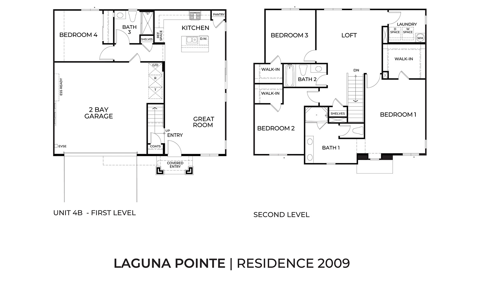 Laguna Pointe Residence 2009 floorplan